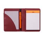 Rhodiarama livret porte-bloc N°11 pour bloc ou carnet format A7 - Lie de vin