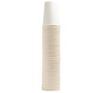 50 Gobelets en carton, 20 cl - Blanc