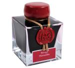 Encre 1670 à paillettes dorées 50ml - Rouge hématite