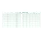 Registre 27x32cm - Registre unique du personnel (salariés et stagiaires) - 100 pages