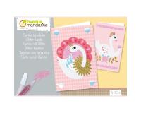 Boîte créative, Cartes à pailleter