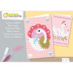 Boîte créative, Cartes à pailleter
