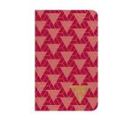 Carnet piqûre textile Neo Deco Collection Mi-Saison 7,5x12 cm 48 pages ligné motifs assortis papier ivoire - Assortis