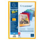 Protège-documents en polypropylène semi rigide Kreacover® Opaque 80 vues - A4 - Couleurs assorties