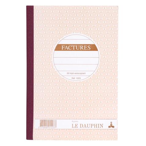 Le Dauphin Invoice Triplicate Book 210x148 - Oat