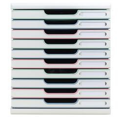 ModuloA4+10 drawers Autentik - Assorted colours