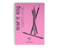 GraF'it bloc agrafé 80F A6 90g - Rose
