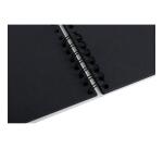 Spiral photo album 50 black pages Neo Deco