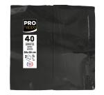 Pack of 500 paper tablecloths, folded to size, in film Format 60x60cm