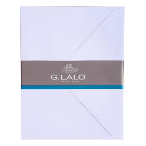 25 enveloppes 128x172mm Diploma gommées - extra blanc