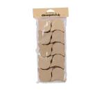 Set de 10 petites boites chats 6x6x3cm - Kraft