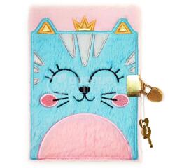 Journal intime fourrure, Chat - Bleu