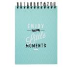 Album photo à spirales 50 pages noires - Format 16x23cm - LITTLE GRAPHIC - Visuels assortis