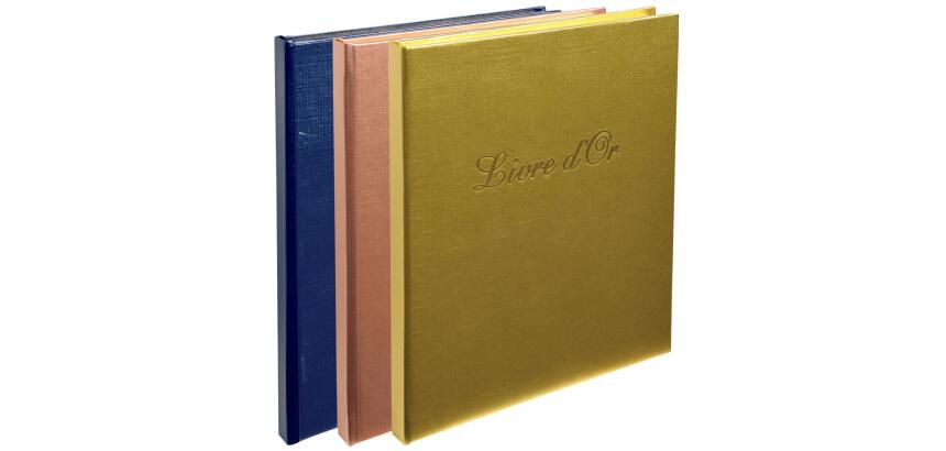 Exacompta Iridescent Balacon Guest Book (French Cover) - Assorted colours