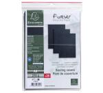Sachet de 25 couvertures grain cuir pour reliure A4 - Noir