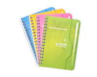 Répertoire reliure intégrale 7000 9x14 cm 180 pages petits carreaux 70 g - Assortis