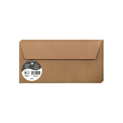 Paquet de 20 enveloppes Pollen 110x220mm 120g/m2