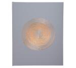 Guest book 100p gold 27x22 Ellipse grey