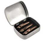 BOITE METAL 6 PLUMES CALLIGRAPHIE