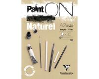 Paint'ON Naturel bloc collé 30F A2 250g