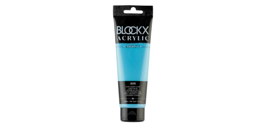 Peinture acrylique fine tube 120ml - Bleu azur
