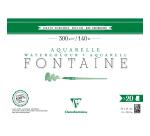 Fontaine bloc collé 4 côtés 20F 23x31cm 300g grain torchon