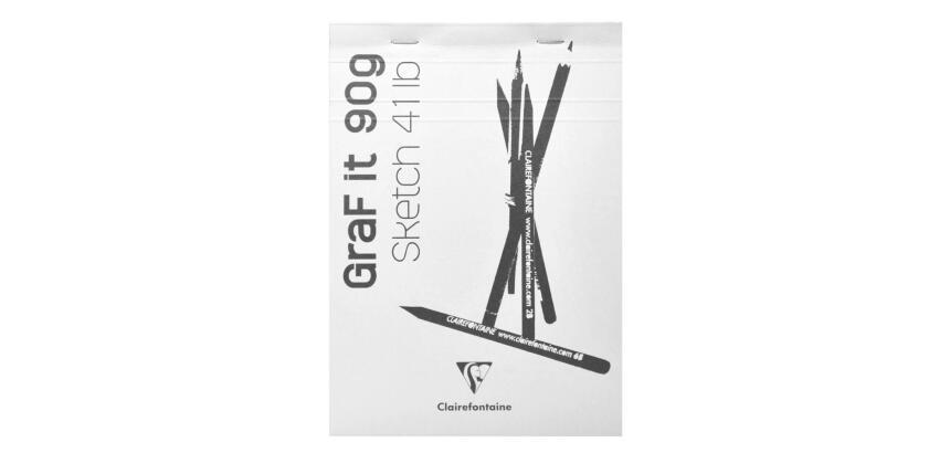 GraF'it bloc agrafé 80F A6 90g - Aléatoire