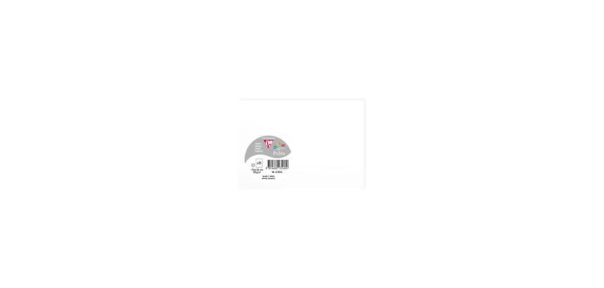 Carte simple Pollen 110 x 155 mm 210 g/m2 - Paquet de 25