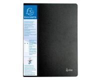 Carpeta Exacompta de fundas con porta etiqueta en 3 caras polipropileno rigido 60 vistas - A4