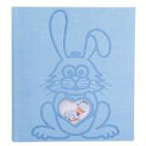 Álbum de fotografías para bebés TEDDY LAPIN 29x32 cm - 300 fotos 60 páginas - Azul