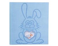 Photo Alb 29x32cm 60p TEDDY Rabbit Blue - Blue