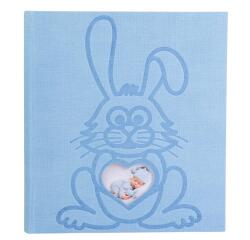 Photo Alb 29x32cm 60p TEDDY Rabbit Blue - Blue