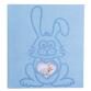 Álbum de fotografías para bebés TEDDY LAPIN 29x32 cm - 300 fotos 60 páginas - Azul