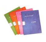 Cahier d'écriture piqué 7000 17x22 cm 32 pages double ligne 3 mm + interligne verticale 70 g - Assortis