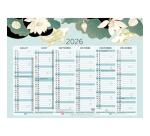 Calendrier Japon 55 x 40,5 cm Semestriel 2026 - Multicolore