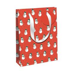 Mon Noël rêvé, sac large 26,5x14x33 cm - Rouge