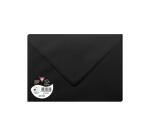 Enveloppe Pollen Clairefontaine 120 g/m² couleur avec patte gommée - Paquet de 5