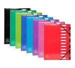 Trieur Harmonika Iderama 12 compartiments - Couleurs assorties