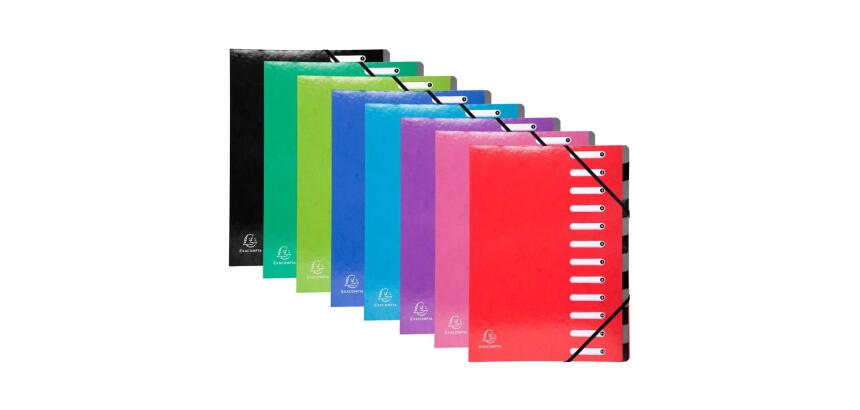 Trieur Harmonika Iderama 12 compartiments - Couleurs assorties