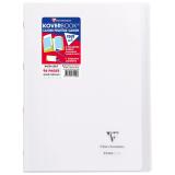 Koverbook Stapled Polypro Notebook Seyes A4 - Colourless