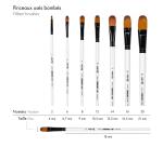 Darwi For You Pinceau usé bombé 13,5 mm T 14 - Blanc