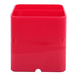 Cubiletes Pen Cube, 2 compartimentos diferentes tamaños y alturas, bloqueador de cables. IDERAMA