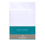 Ensemble Vélin de France 10 feuilles A5 et 5 enveloppes C6 - Blanc