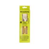 Pack de 3 pinceaux pure soie - Beige