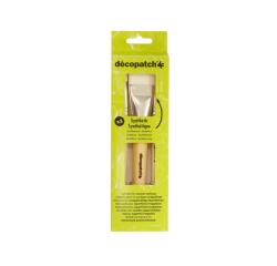 Pack de 3 pinceaux pure soie - Beige