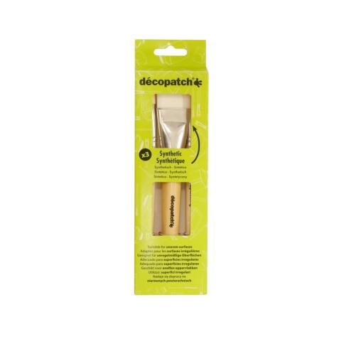 Pack de 3 pinceaux pure soie - Beige