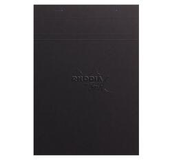 Rhodia Touch - Maya Pad - bloc agrafé A5 50f uni papier Maya NOIR 120g - Noir