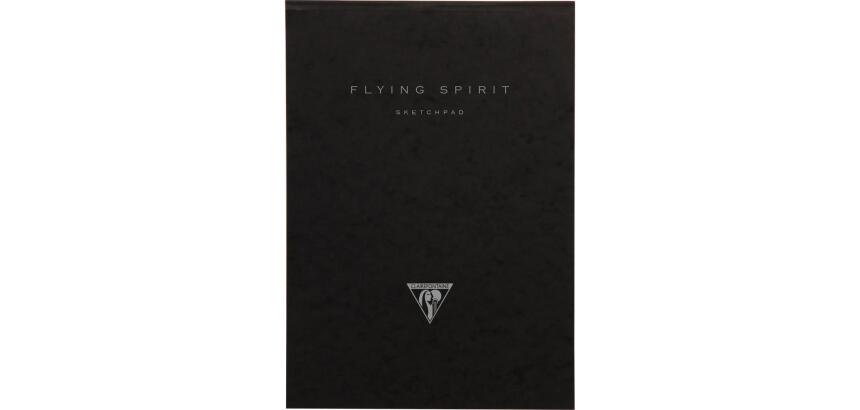 Flying Spirit bloc collé 50F A4 90g - Noir