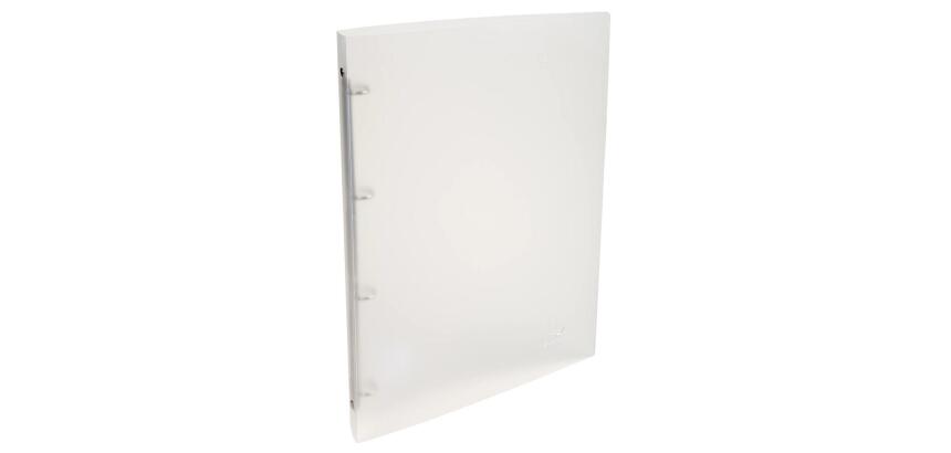 Carpetas flexibles con anillas - Chromaline para archivar A4 - 4 Anillas en O 15 mm - Incoloro