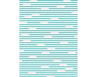 855 - Pochette 20 feuilles Décopatch - Bleu